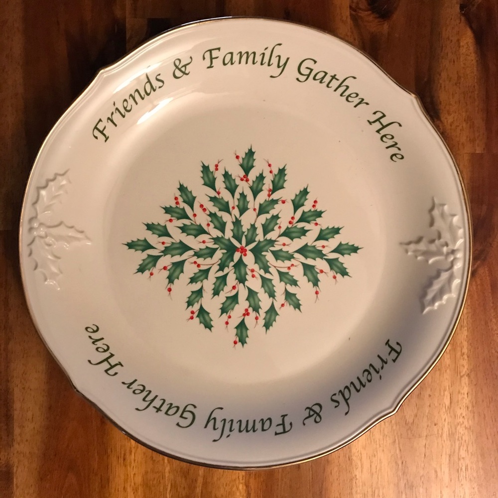Lenox Holiday Desert Platter